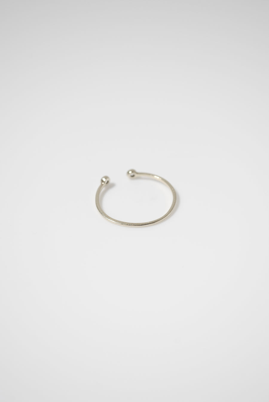 (モアサナイト/ gold：silver)  starry gap ring
