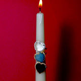 (クリスタル/silver) heart 4 u ring