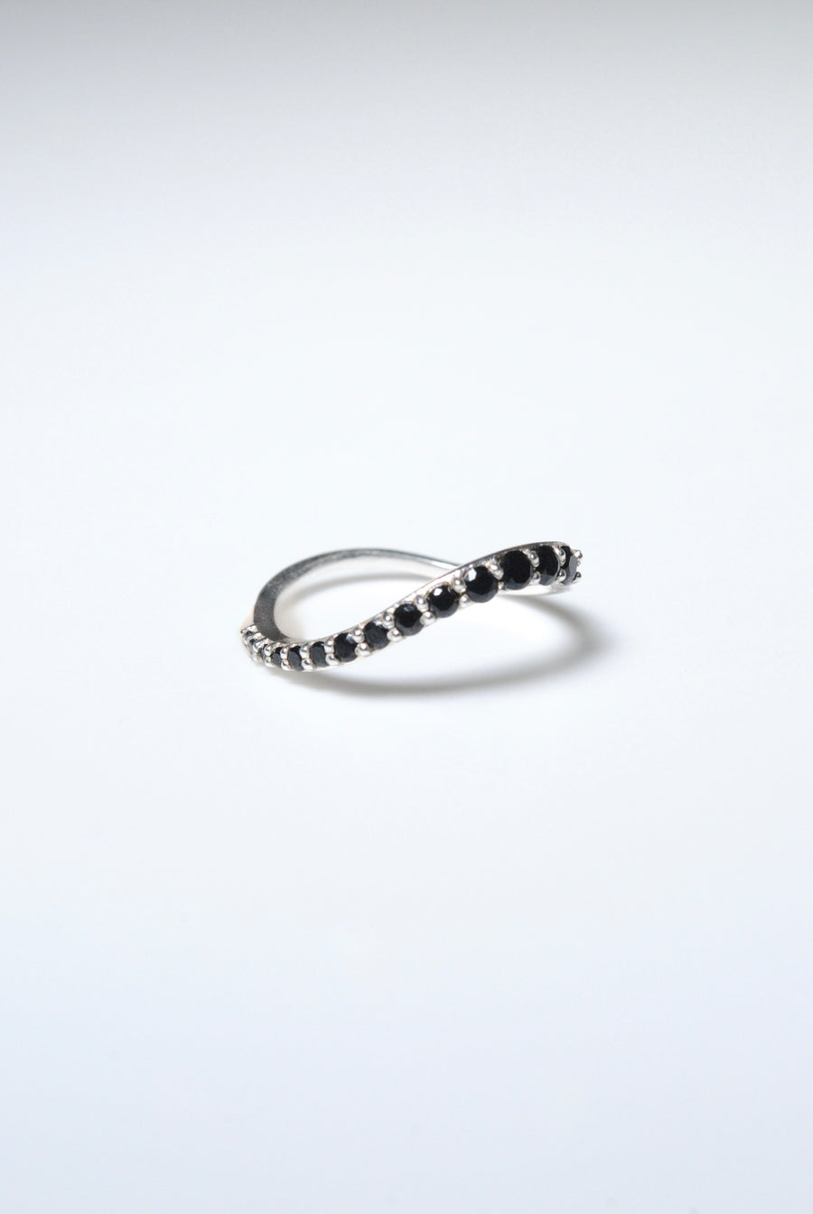 (ブラックオニキス/silver) grow ring