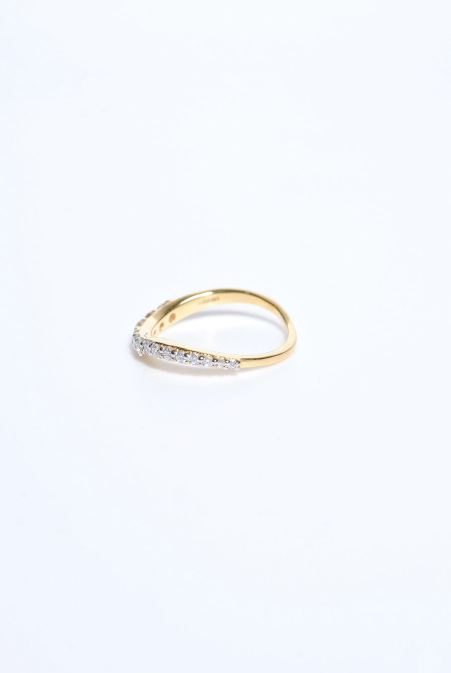 (モアサナイト/gold) grow ring