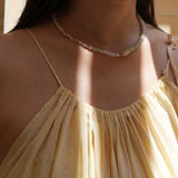 【予約販売】(オーストラリアンオパール/レインボームーンストーン) playful rosary necklace