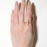 (オパール/gold) dotsn dots ring