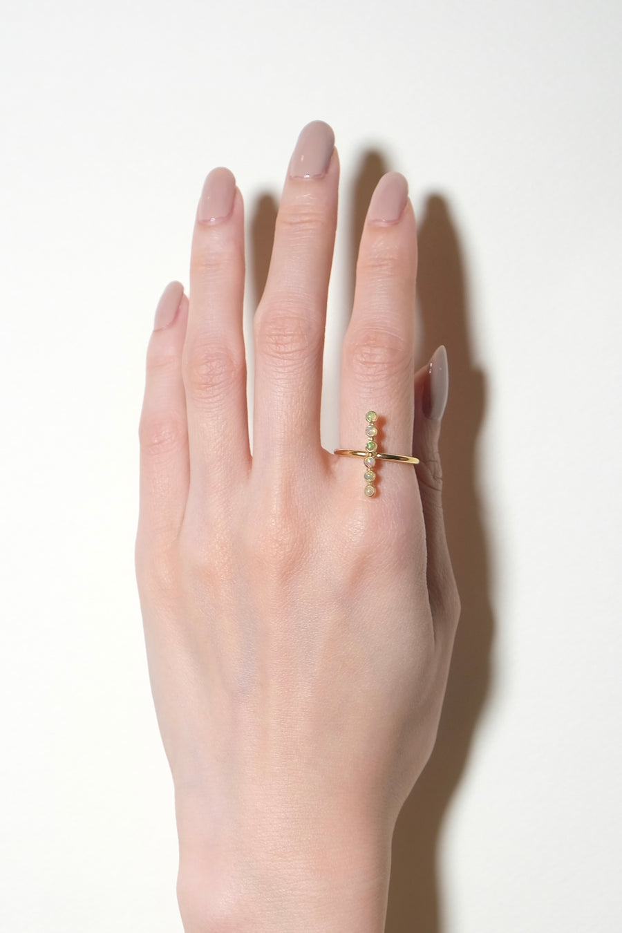 (オパール/gold) dotsn dots ring