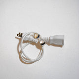 (マザーオブパール/silver) long heart rough ring