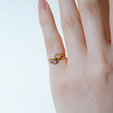 (12誕生石/gold) birth pinky ring