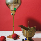 (ブラックオニキス/silver) frame pave necklace