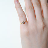 (12誕生石/gold) birth pinky ring