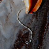 (パール/silver)  baby pearl necklace