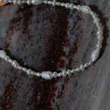 (パール/silver)  baby pearl necklace