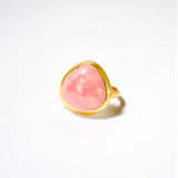 (ロードクロサイト/gold)big plump ring