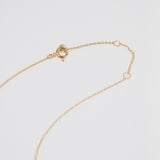 (ピンクアメジスト/gold) octagon tile necklace