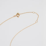 (レモンクリソプレーズ/gold) octagon tile necklace