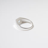 (ブルートパーズ/SILVER)pond ring