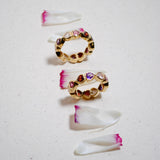 (トルマリンマルチ/gold) All heart full eternity ring