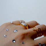 (クリスタル/gold) judy ring