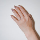 (レインボームーンストーン/gold-silver) 2way milano ring
