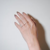 (モアサナイト/gold) drawing ring