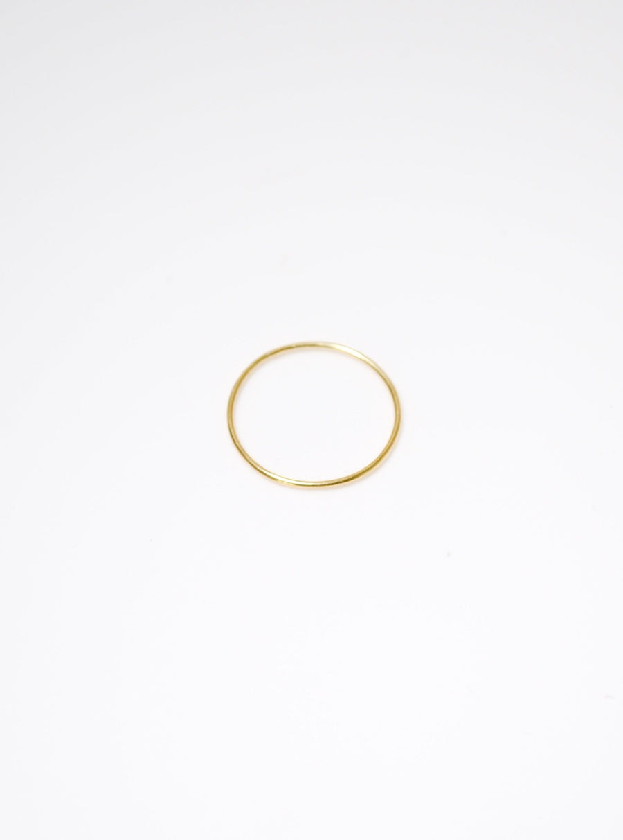 (10K) plain ever ring -Essential-