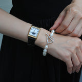 (パール/silver) heart mantel pearl bracelet