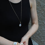 (パール/silver) heart mantel pearl bracelet