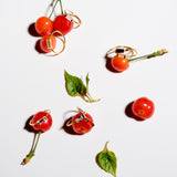 (ダルメシアンジャスパー/gold) mini rect boad ring