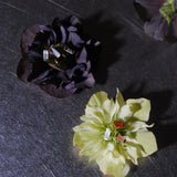 (ピーチムーンストーン/gold) mini rect boad earring