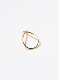 モアサナイト/gold）necktie pave ring – ödül