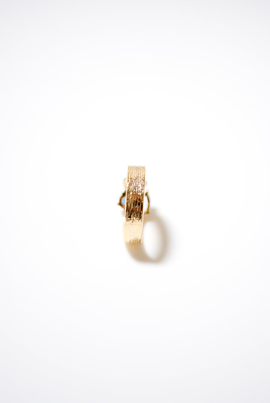 (ロンドンブルートパーズ＿アメジスト＿ブルートパーズ/gold) trio phool ring