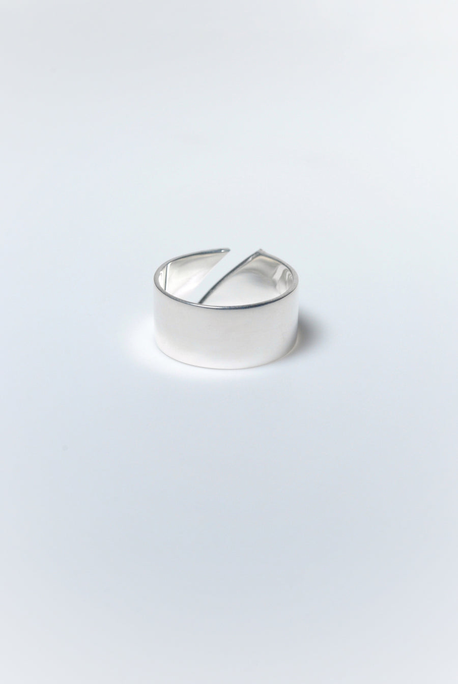 (モアサナイト/silver) origami ring