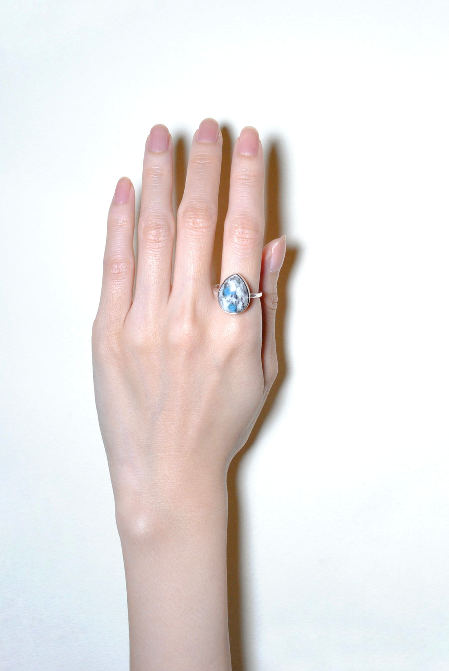 (K2ジャスパー/silver) virgin drop ring