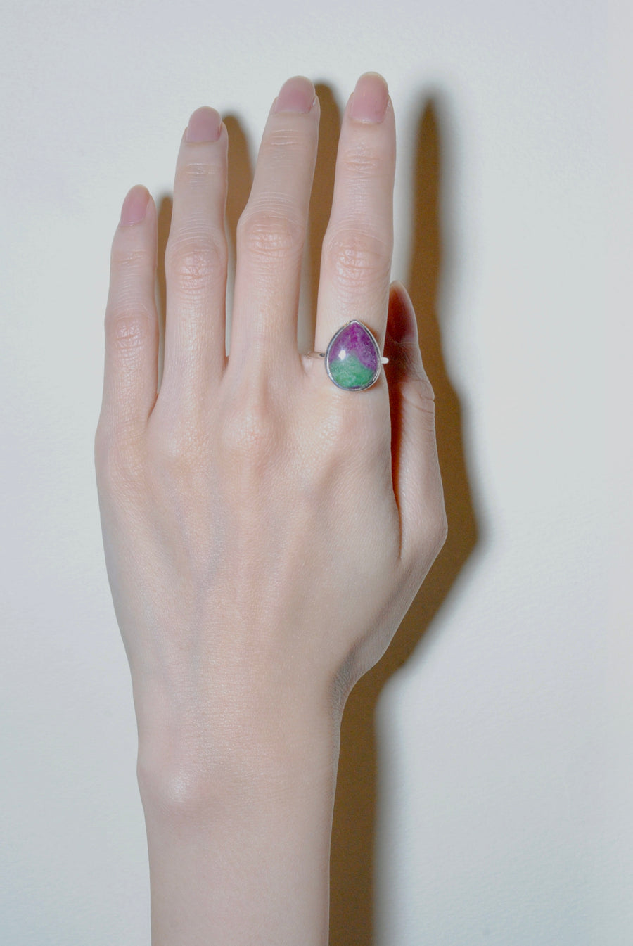 (ルビーゾイサイト/silver) virgin drop ring