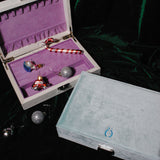 [ノベルティ]ジュエリーボックス(ネイビー×ライトブルー) HOLIDAY2025