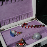 [ノベルティ]ジュエリーボックス(ラベンダー×ホワイト) HOLIDAY2025