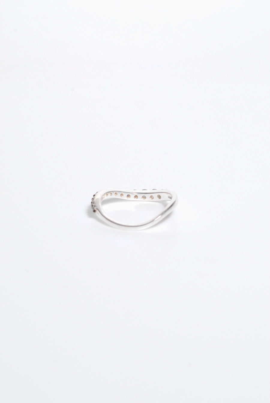 (モアサナイト/silver) grow ring