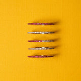 (ルビー&モアサナイト/gold) skinny 2way eternity ring