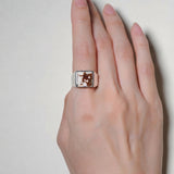 (ワイルドホース) unisex block ring