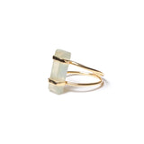 (プレナイト/gold) rect bandage ring