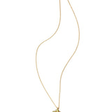 (ペリドット&レモンクオーツ/gold) garden bloom necklace