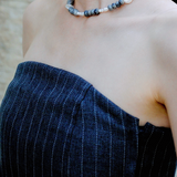 (ピカソジャスパー_パール) 2way playful rosary necklace