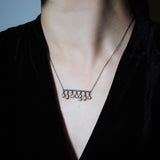 (ホワイトトパーズ/gold) o-lala necklace