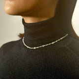 (パール/silver)  baby pearl necklace