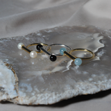 (パール/gold) baton  ring