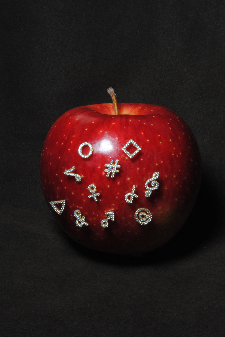 (モアサナイト/gold) secret charm earring