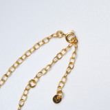 (ブラックオニキス/gold) heart 4 u necklace