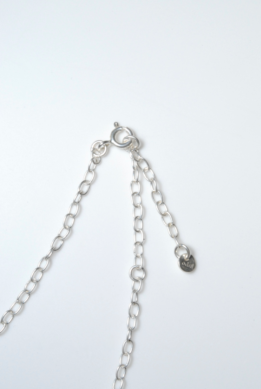 (クリスタル/silver) heart 4 u necklace