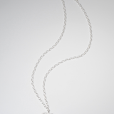 (クリスタル/silver) heart 4 u necklace