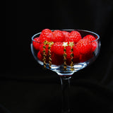 (gold) plate forever heart earring