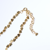 (gold) plate forever heart necklace