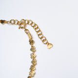 (gold) plate forever heart bracelet