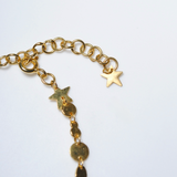(gold) plate forever star bracelet
